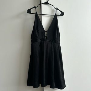 Free People NWT black Gabby’s Party Dress